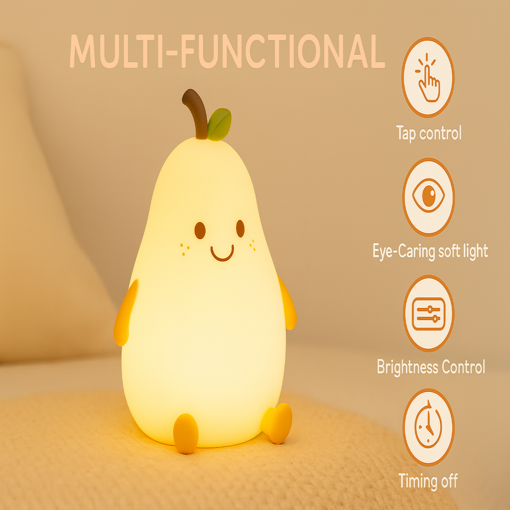 Pear Cuddle Glow Night Light