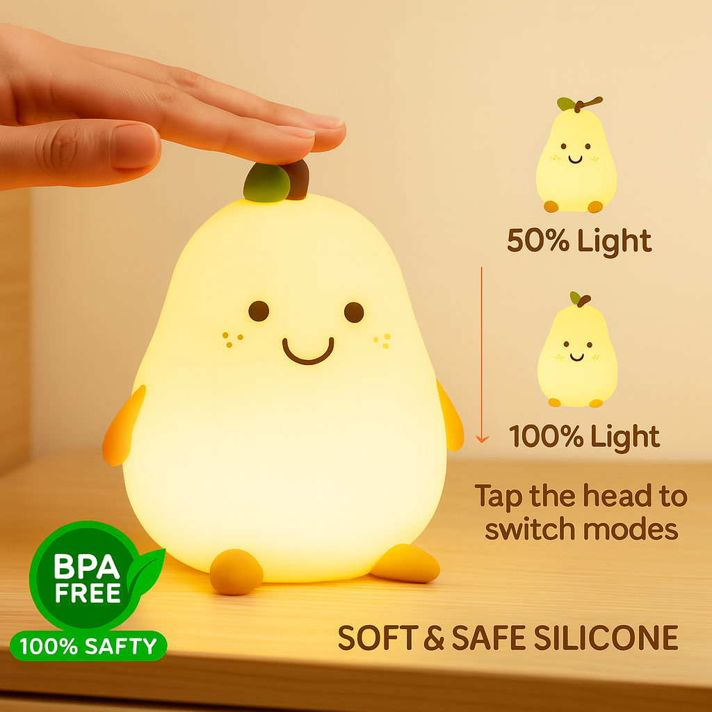 Pear Cuddle Glow Night Light