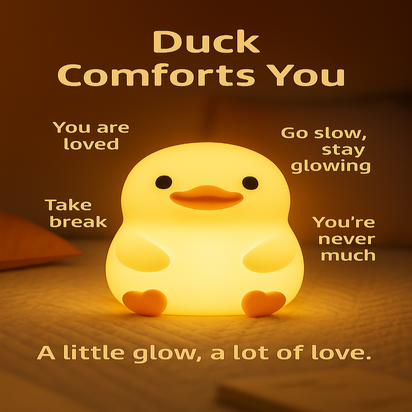 Baby Duck Cuddle Glow Night Light