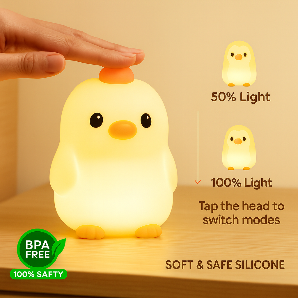 Penguin Night Light — Pip