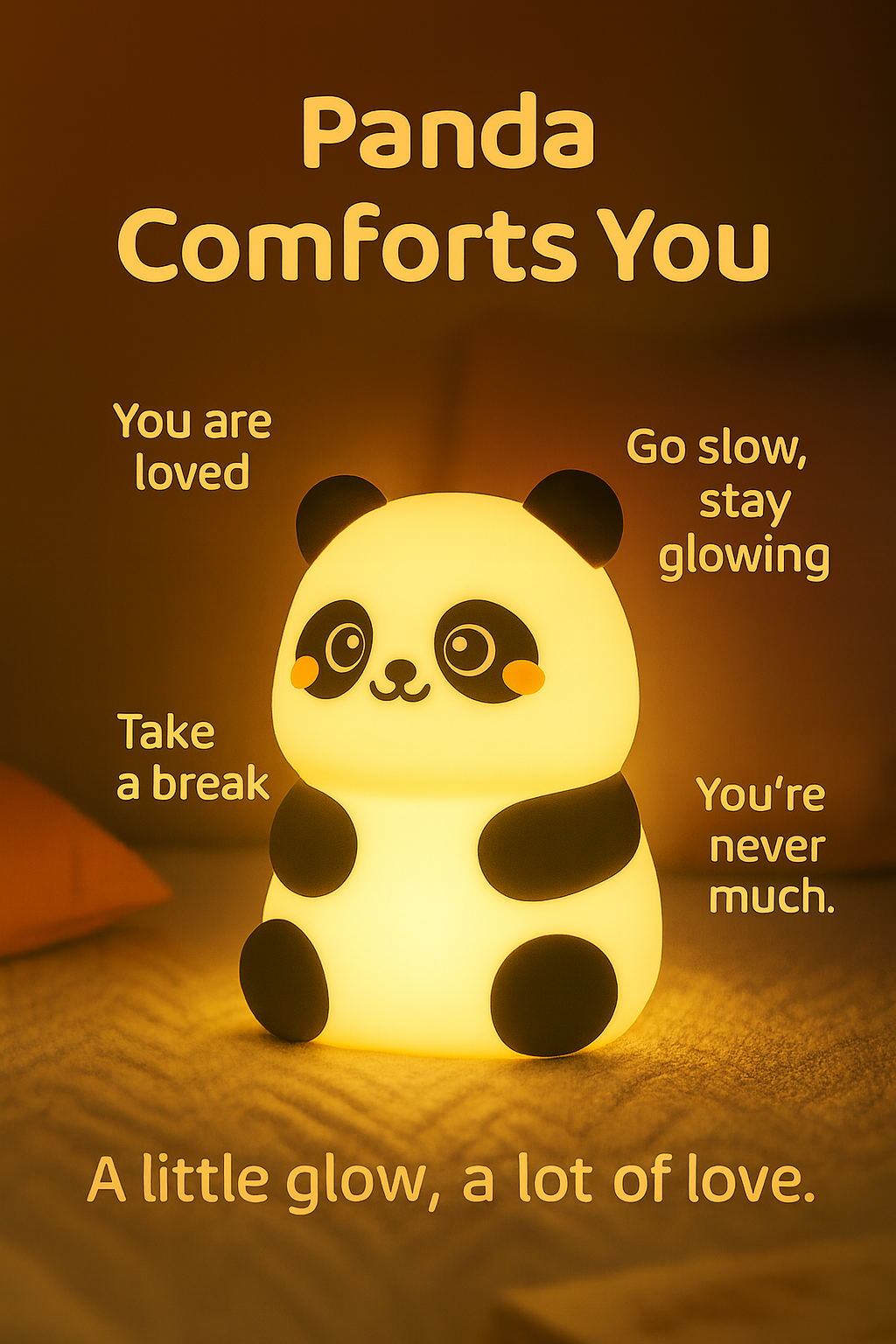 Panda Night Light — Pan