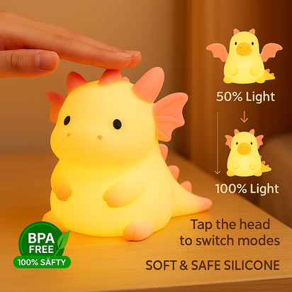 Dragon Cuddle Glow Night Light