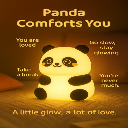 Panda Cuddle Glow Night Light