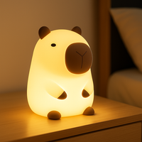 Capybara Cuddle Glow Night Light