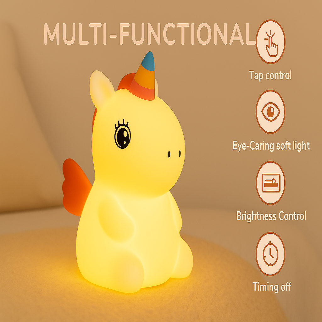 Unicorn Cuddle Glow Night Light